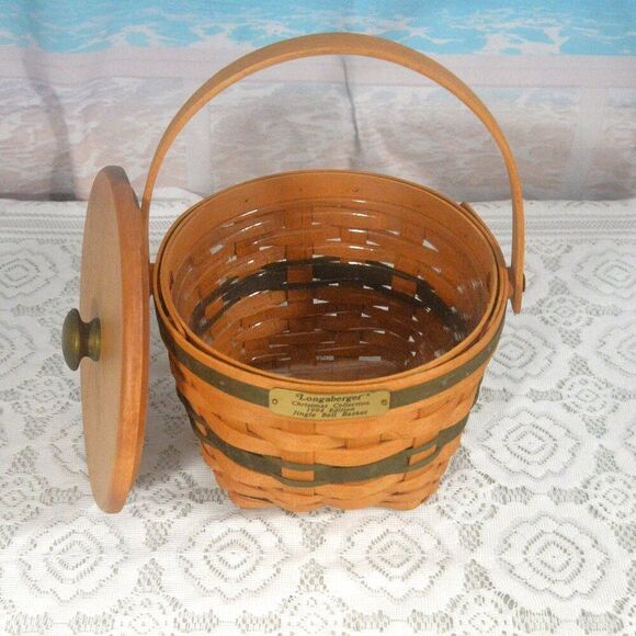 Longaberger Jingle Bell Basket 1994 Edition - Picture 3 of 6